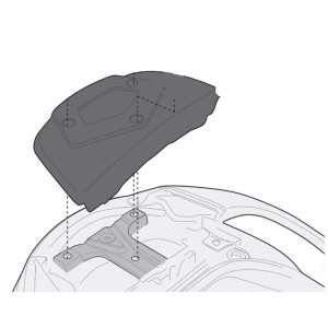 Stelaż kufra centralnego Suzuki Burgman 650 / Executive '02-'20 - Kappa