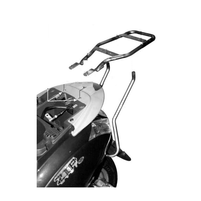 Stelaż kufru centralnego Piaggio Zip 50/125 (00-12) - wycofany z oferty