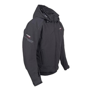 ROLEFF PROMOCJA KURTKA TEKSTYLNA SOFTSHELL KRÓTKA MODEL RO1513 (3W1) KOLOR CZARNY ROZMIAR XXL
