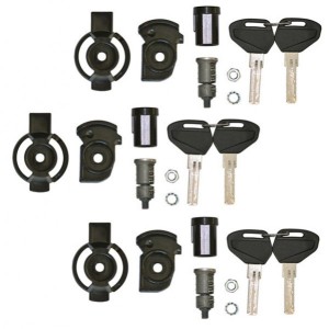 Zamek do kufrów KAPPA Security Lock (3 szt) - do modeli KGR33, KGR46, K49, K46, K47, K35 oraz aluminiowych KVG, KFR, KVE, KMS