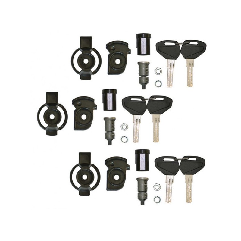 Zamek do kufrów KAPPA Security Lock (3 szt) - do modeli KGR33, KGR46, K49, K46, K47, K35 oraz aluminiowych KVG, KFR, KVE, KMS