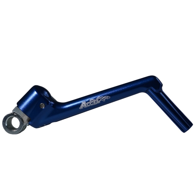 Dźwignia startera aluminiowa Yamaha YZ 125 '86-'25 niebieska