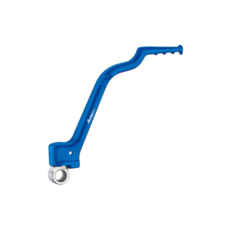 Aluminiowa dźwignia startera do YAMAHA YZ 250 '02-'25 (2T) - niebieska