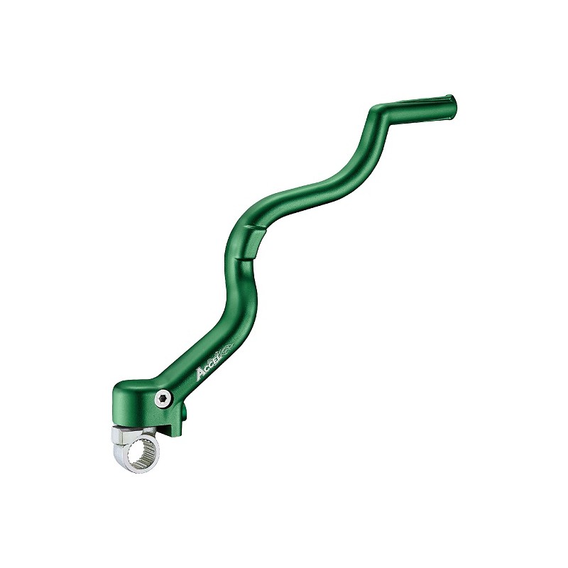 Dźwignia startera aluminiowa Kawasaki KXF 450 '07-'15, KLX 450R '08-'19 - Zielony