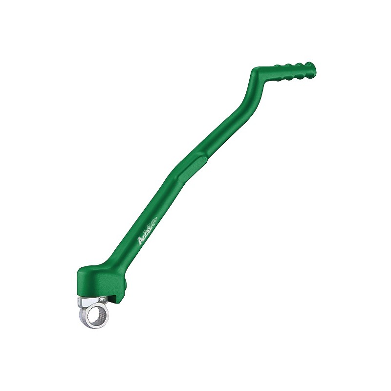 Dźwignia startera (kopka) aluminiowa Kawasaki KXF 450 '16-'18, kolor zielony