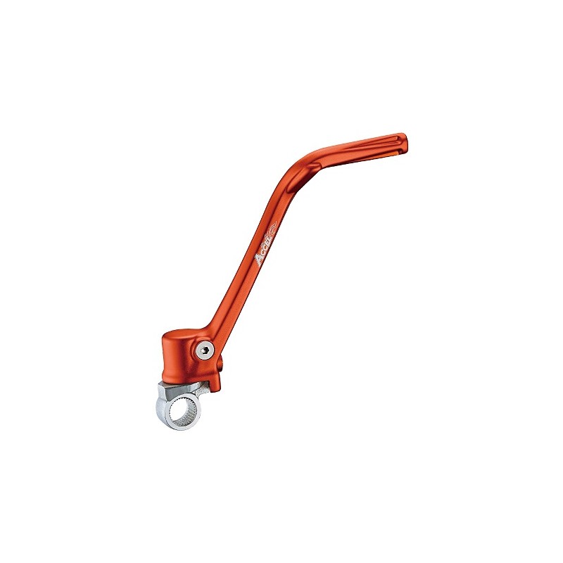 Dźwignia startera aluminiowa KTM SX 125 '12-'15, EXC 125/200 '12-'16 - kolor pomarańczowy