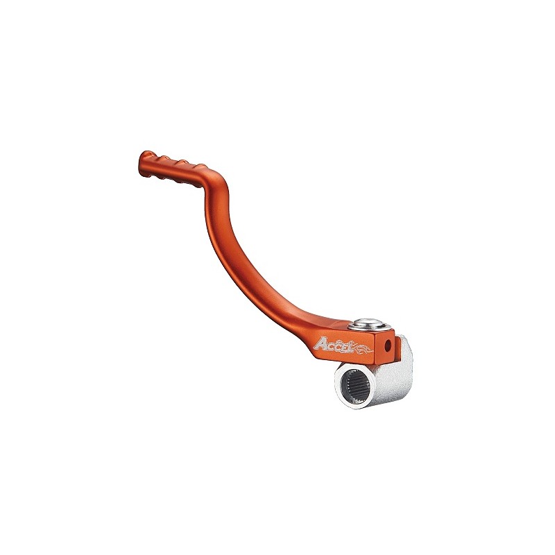 Aluminiowa dźwignia startera KTM SX 50 '09-'24, Husqvarna TC 50 '17-'24 - pomarańczowa