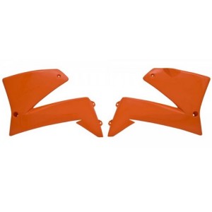 Osłona chłodnicy KTM 640 LC 4 SM, 660 SMC '04-'07 - Pomarańczowa