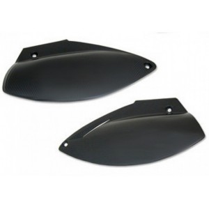 UFO BOCZKI TYLNE KTM 640 LC 4 SM, SMC '04-'07 - czarne boczki do motocykla