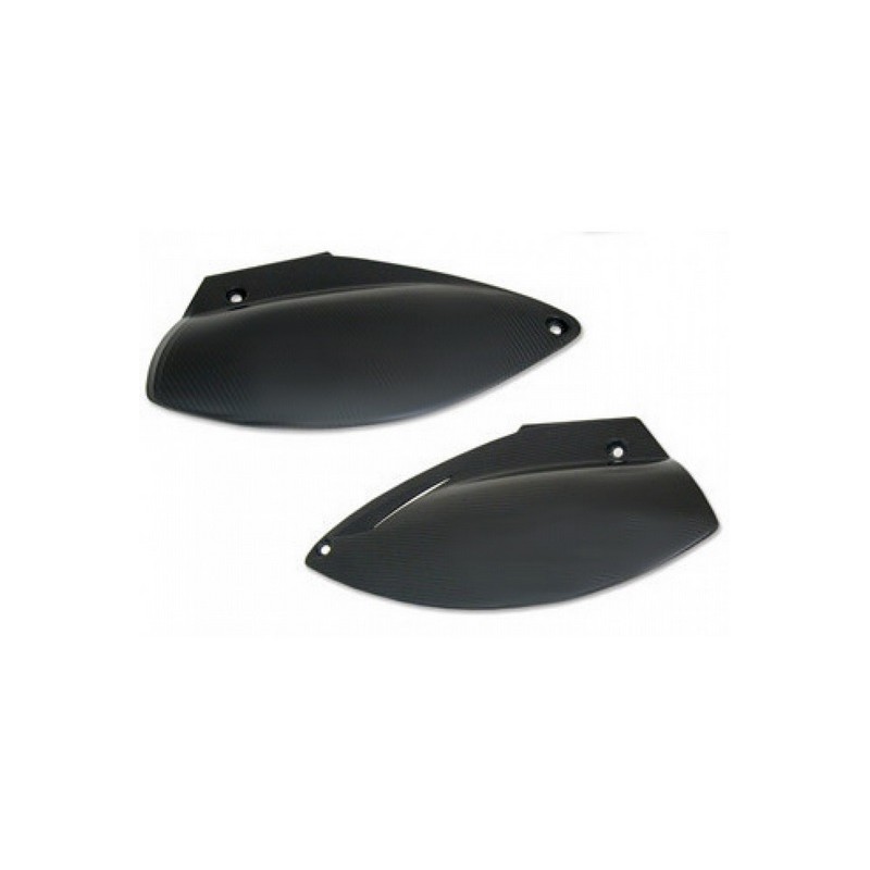 UFO BOCZKI TYLNE KTM 640 LC 4 SM, SMC '04-'07 - czarne boczki do motocykla