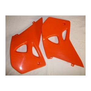 UFO OSŁONY CHŁODNICY KTM 4T '96-'99 KOLOR POMARAŃCZOWY