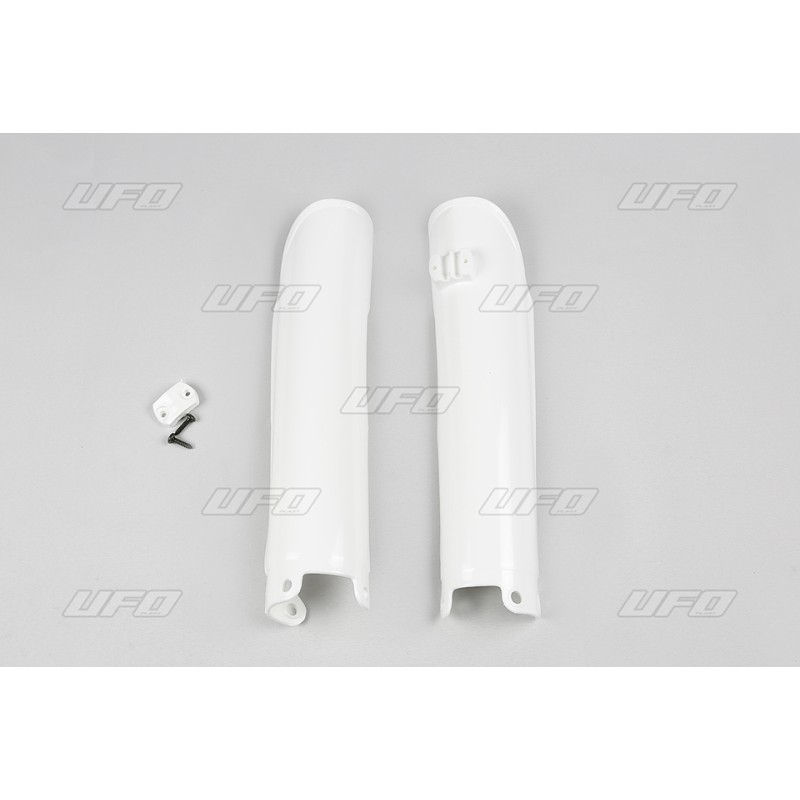 UFO OSŁONY TELESKOPÓW KTM SX/SXF \'01-\'06, EXC \'01-\'07 BIAŁE