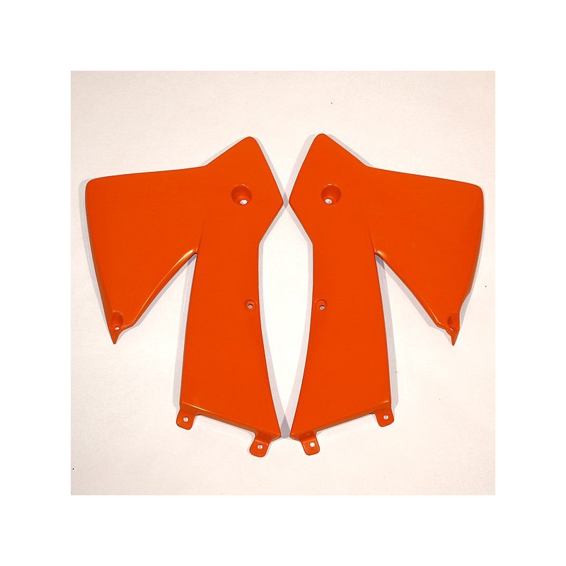 Osłona chłodnicy KTM SX '01-'04, EXC '03-'04 - Pomarańczowa