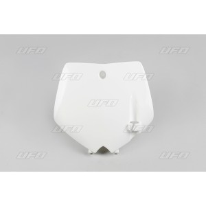 Tablica na numer startowy KTM SX 65 '02-'08 w kolorze białym