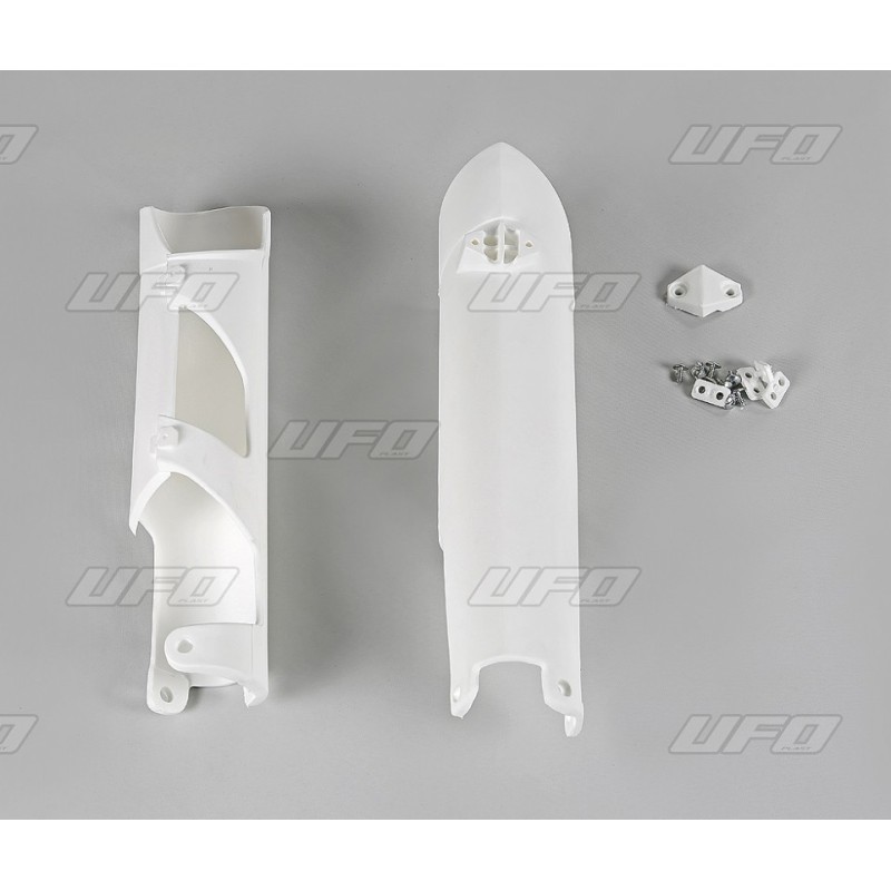 Osłony teleskopów przednich KTM SX/SXF '07-'14, EXC '08-'15 - białe OEM 7800109410004
