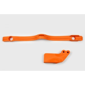 UFO KOMPLET ŚLIZG + PROWADNICA ŁAŃCUCHA KTM SX/EXC 125/200/250/300