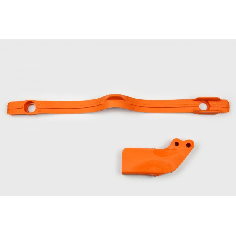 UFO KOMPLET ŚLIZG + PROWADNICA ŁAŃCUCHA KTM SX/EXC 125/200/250/300