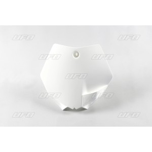 Tablica na numer startowy KTM SX 65 biała - UFO '09-'15