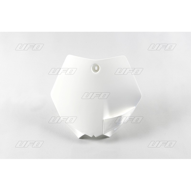 Tablica na numer startowy KTM SX 65 biała - UFO '09-'15