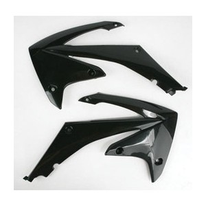 Osłona chłodnicy KTM SX/SXF '11-'12, EXC '12-'13 - Kolor czarny