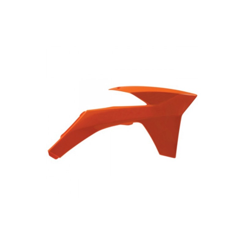 Osłona chłodnicy KTM SX/SXF '11-'12, EXC '12-'13 kolor pomarańczowy - UFO