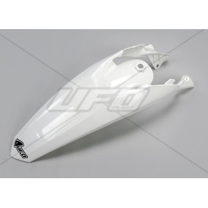 UFO BŁOTNIK TYŁ KTM EXC '12-'16 (Z PINAMI) - KOLOR BIAŁY