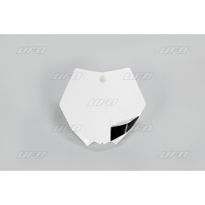 UFO TABLICA NA NUMER STARTOWY KTM SX 85 '13-'17 BIAŁA