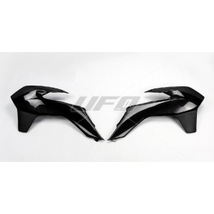 UFO OSŁONY CHŁODNICY KTM SX/SXF \'13-\'15, EXC \'14-\'15 - Czarna