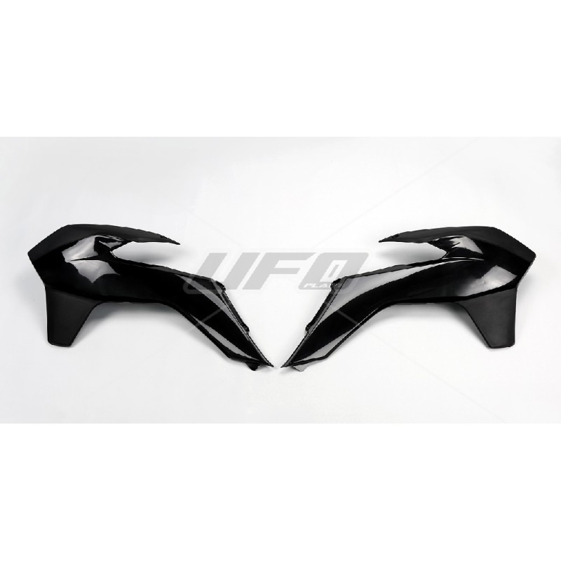 UFO OSŁONY CHŁODNICY KTM SX/SXF \'13-\'15, EXC \'14-\'15 - Czarna