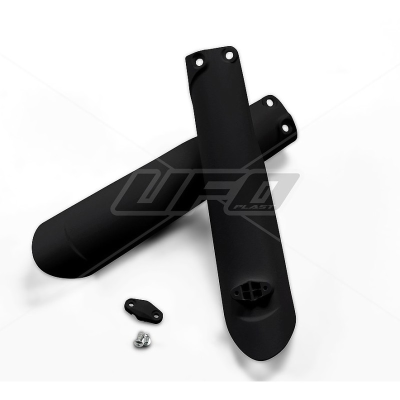 UFO OSŁONY TELESKOPÓW PRZEDNICH KTM SX/SXF '15-'20, EXC/EXCF '16-'20 TPI, KOLOR CZARNY