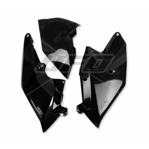 UFO BOCZKI TYLNE KTM SX/SXF '16-'18, EXC/EXCF TPI '17-'19 - czarne