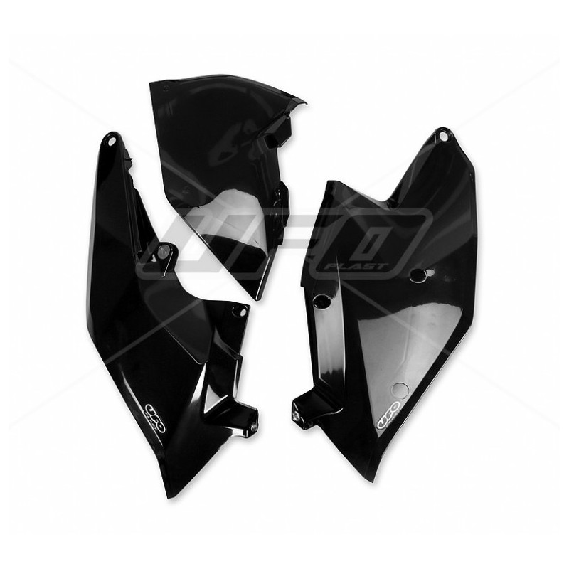 UFO BOCZKI TYLNE KTM SX/SXF '16-'18, EXC/EXCF TPI '17-'19 - czarne