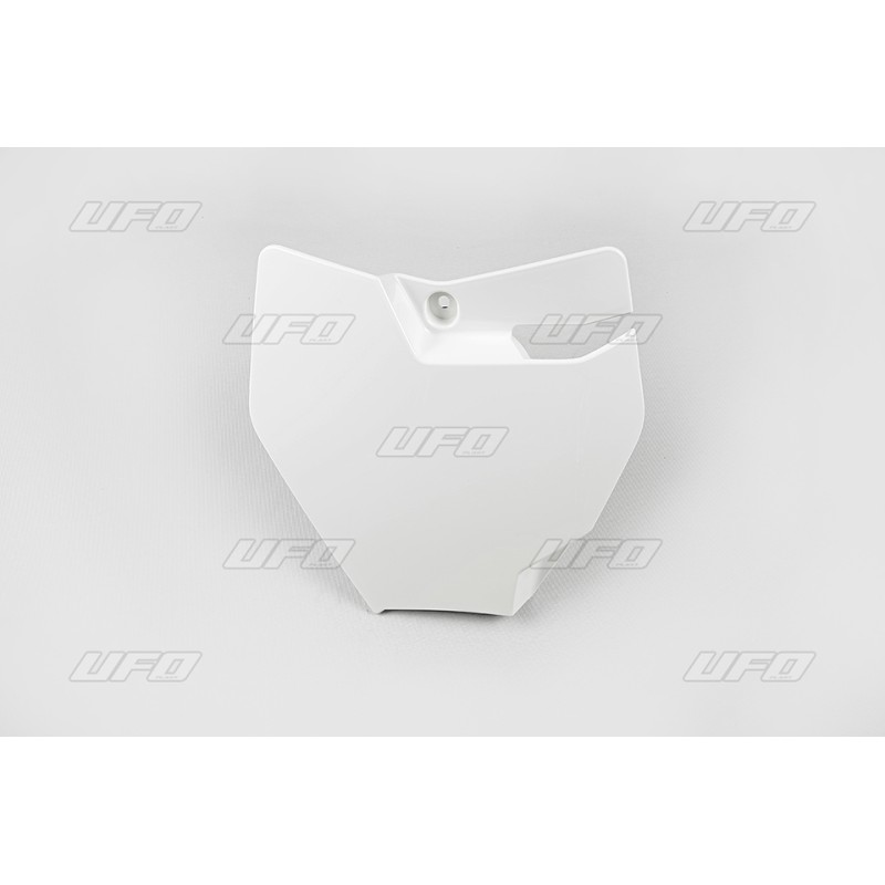 UFO TABLICA NA NUMER STARTOWY KTM SX 65 '16-18 BIAŁA