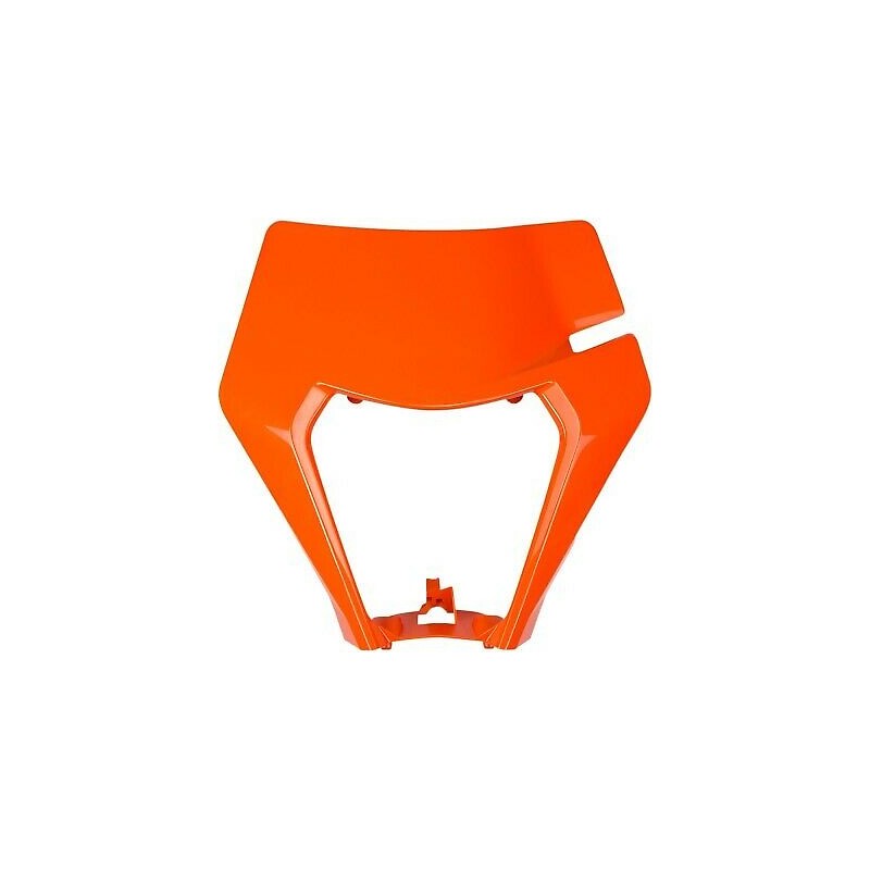 Osłona lampy przód KTM EXC/EXC-F TPI '20-23 Pomarańczowa - OEM