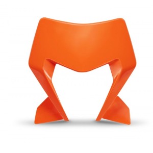 Osłona lampy przód KTM EXC 150/250/300 TBI '24-'26, EXC-F 250/350/450/500 '24-'26 - Pomarańczowa