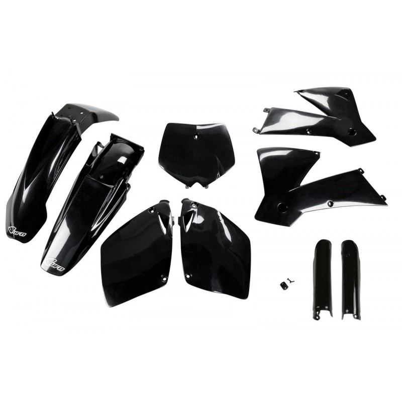 UFO KOMPLET PLASTIKÓW KTM SX-SXF '01-'02 CZARNY