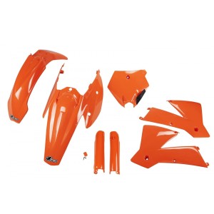 UFO KOMPLET PLASTIKÓW KTM SX/EXC '03-'04 POMARAŃCZOWY