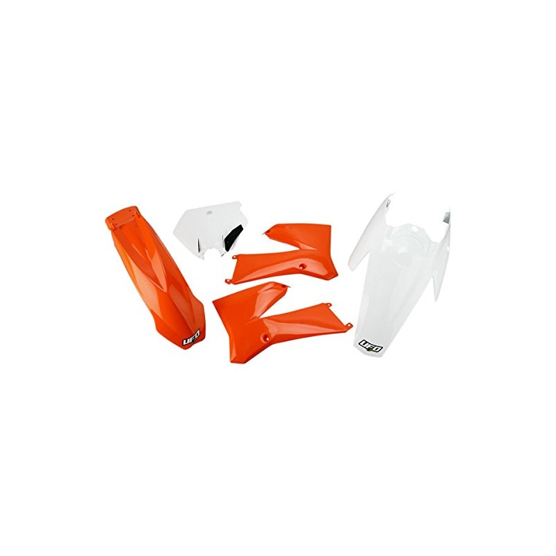 UFO KOMPLET PLASTIKÓW KTM SX 85 '06-'12 POMARAŃCZOWY/BIAŁY
