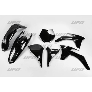 UFO KOMPLET PLASTIKÓW KTM SXF '11-'12, SX '12 - KOLOR CZARNY