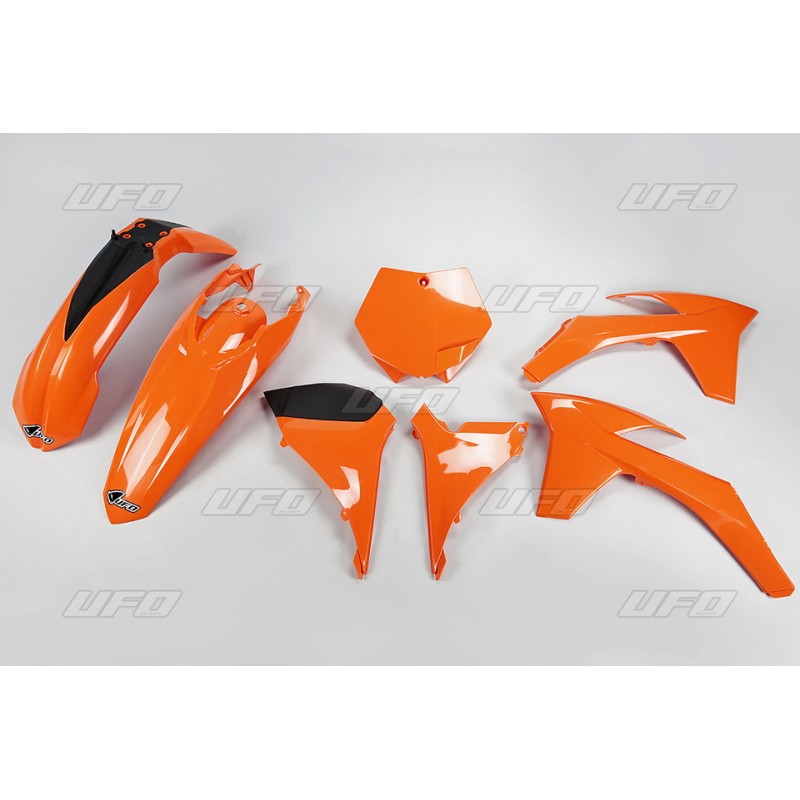 UFO KOMPLET PLASTIKÓW KTM SXF '11-'12, SX '12 - KOLOR POMARAŃCZOWY