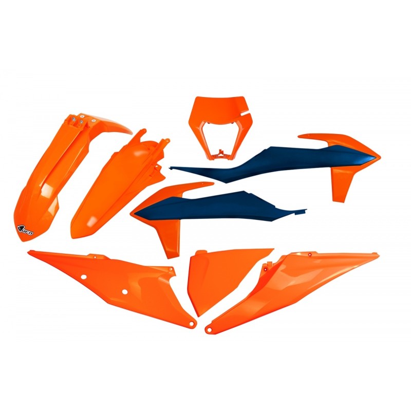 Komplet plastików KTM EXC 125/250/300 TPI/EXC-F 250/350/450/500 z osłoną lampy K