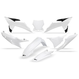 Komplet plastików UFO KTM SX 125 / 150 / 250 / 300 \'25-\'26, SXF 250 / 350 / 450 \'25-\'26 - Biały