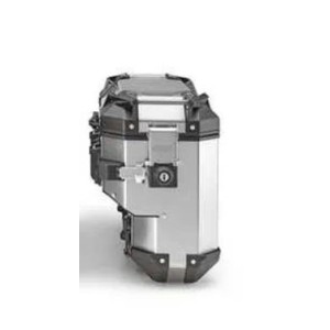 KAPPA 2025/05 Kufr Boczny 37L Lewy i 33L Prawy Monokey Cam Side KVG37AL KVGS33AR K'Voyager Aluminiowe Kolor Srebrny