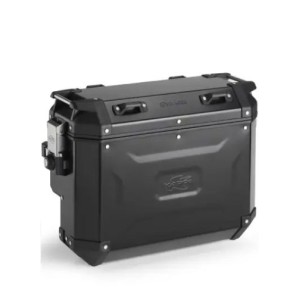 KAPPA 2025/05 Kufry Boczne 37L Lewy i 33L Prawy Wcięty MONOKEY CAM SIDE KVG37BL KVGS33BR K'VOYAGER Aluminiowe Kolor Czarny Anod