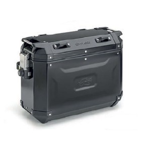 KAPPA 2025/05 KUFER BOCZNY 37L MONOKEY CAM SIDE KVG37B K'VOYAGER ALUMINIOWY PRAWY KOLOR CZARNY ANODOWANY BLACK LINE