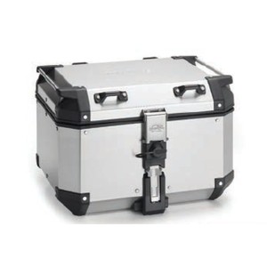 KAPPA 2025/05 KUFER CENTRALNY 48L MONOKEY KVG480A K\'VOYAGER ALUMINIOWY KOLOR SREBRNY