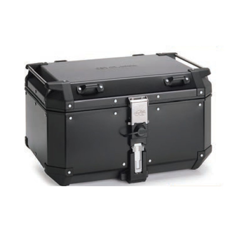 KAPPA 2025/05 KUFER CENTRALNY 58L MONOKEY KVG580B K'VOYAGER ALUMINIOWY KOLOR CZARNY ANODOWANY BLACK LINE