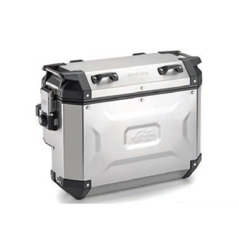 KAPPA 2025/05 KUFER BOCZNY 33L MONOKEY CAM SIDE KVGS33A K'VOYAGER ALUMINIOWY PRAWY KOLOR SREBRNY - WCIĘTY