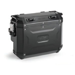 KAPPA 2025/05 KUFER BOCZNY 33L MONOKEY CAM SIDE KVGS33B K'VOYAGER ALUMINIOWY PRAWY KOLOR CZARNY ANODOWANY - WCIĘTY