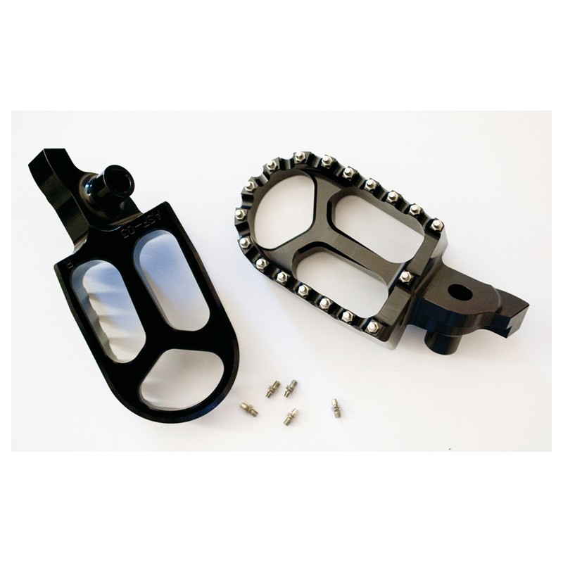 Podnóżki PEGI Aluminiowe Suzuki RMZ 250 '07-'09, RMZ 450 '05-'07 - Kolor Czarny (2szt)